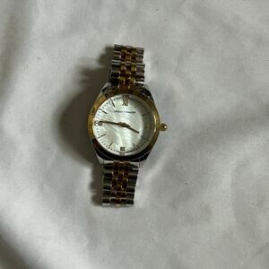 larsson + jennings silver and gold tone round watch